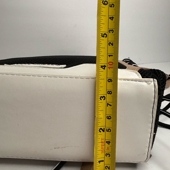 Steve Madden Diego bag and sneakers  set sz 8.5, black and brown bag and shoes - Picture 10 of 16